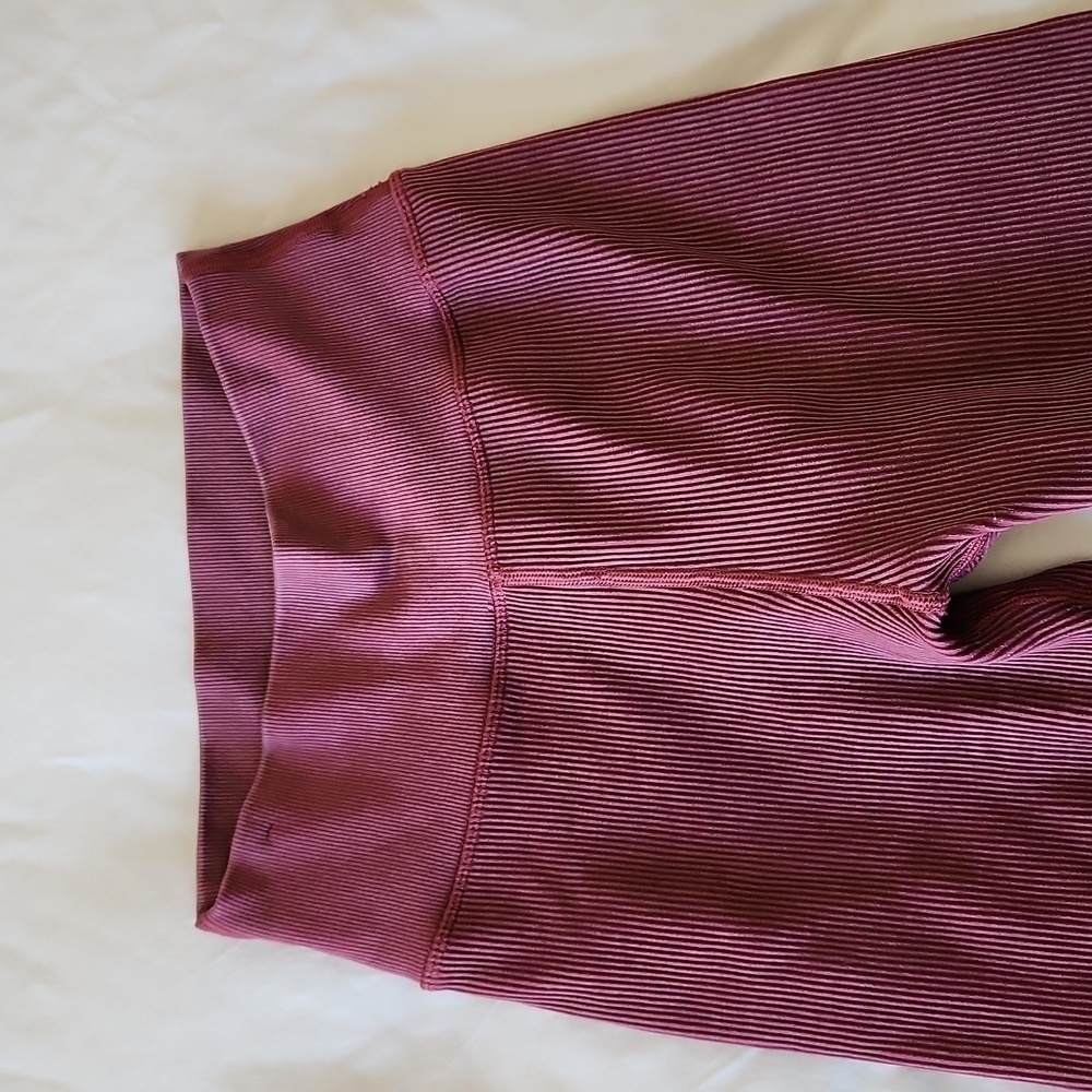 Offline by Aerie Thick Red Leggings/Tights. Sz Medium